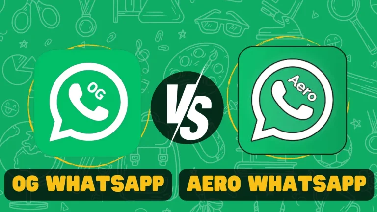 OG WhatsApp vs Aero WhatsApp